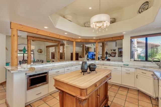 Starmark Cabinetry, Dove color, Stratford door style, Maple species, Soft close doors and drawers. Cambria Seagrove Quartz countertops.