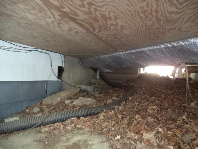 Open Crawl Space in Mohegan Lake, NY