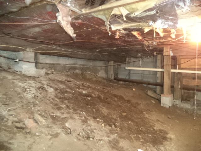 Mohegan Lake, NY Dirt Crawlspace