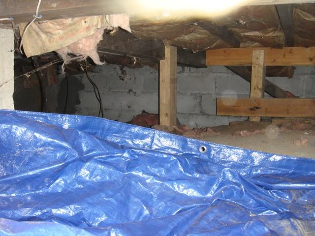 Sagging Crawl Space in Lake Peekskill, CT