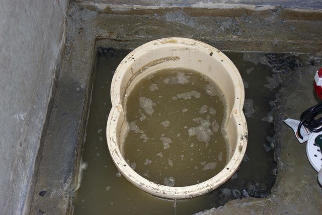 Sump Pump Basin