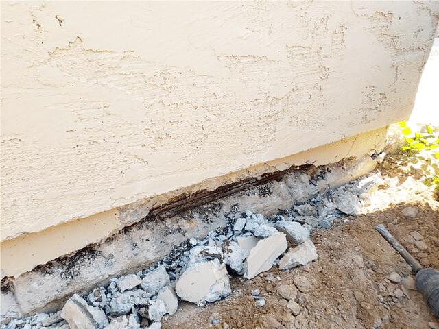 Chandler Stem Wall Repair - During