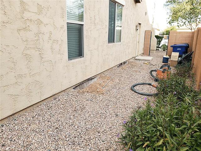 Chandler Stem Wall Repair - During