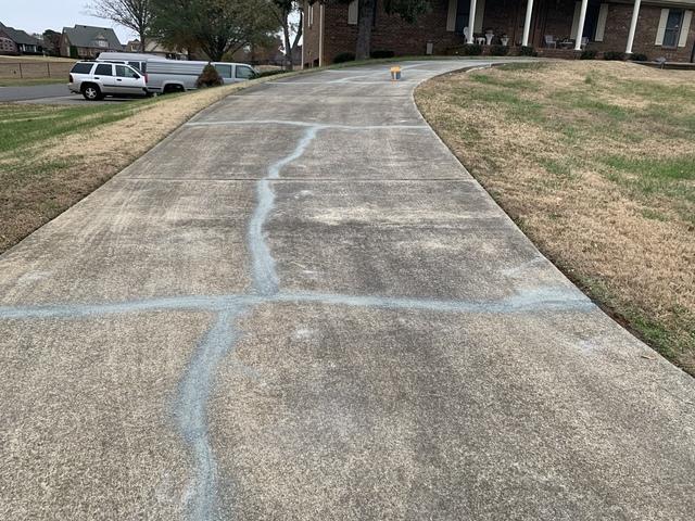 Home Owner's Concrete Driveway after PolyLyft and Nexus Pro