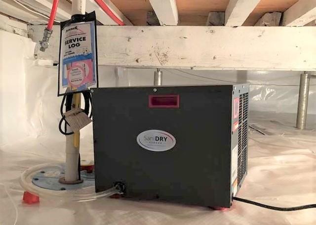 SaniDry & SmartDrain installed in Ortley Beach, NJ