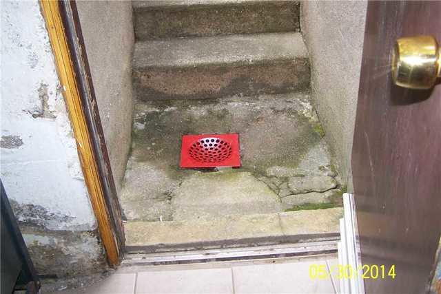 Water Seeping In By Basement Stairs