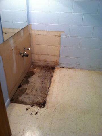Removing Sink and other finxtures in basement bathroom