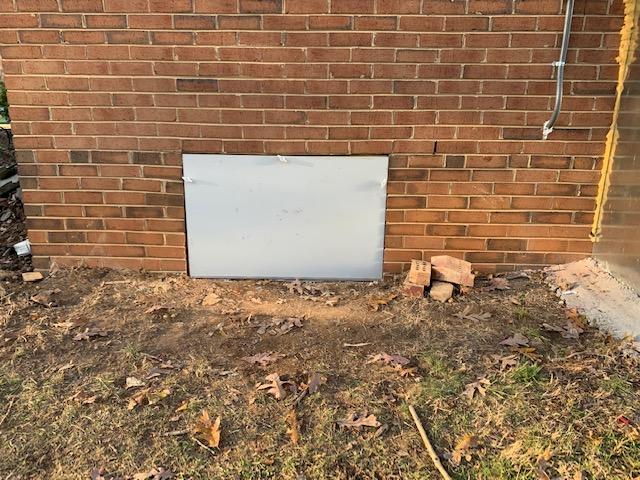 Crawl Space Door After