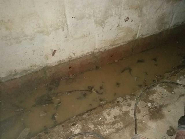 Foundation Walls Filled With Water in Howell, NJ