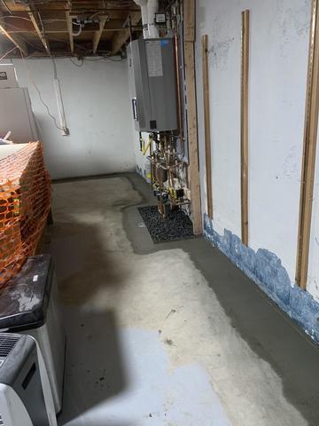 Perimeter Drainage Around Utilities by Matt Clark's Basement Systems