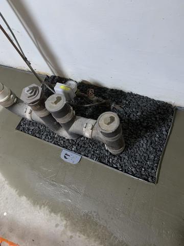 Perimeter Drainage Around Utilities 2