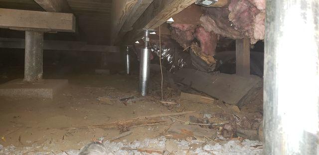 Smart Jacks Support in the Crawlspace