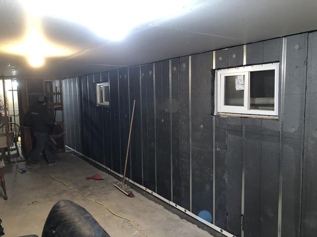 Basement To Beautiful Panels install in Eagle, ID