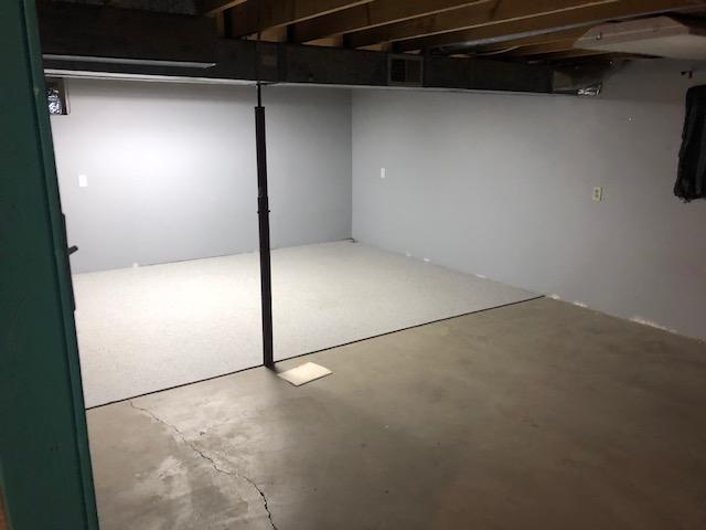 Basement used for storage now needs to be turned into a living space.