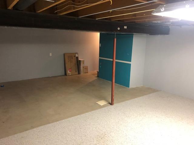 Basement used for storage now needs to be turned into a living space.