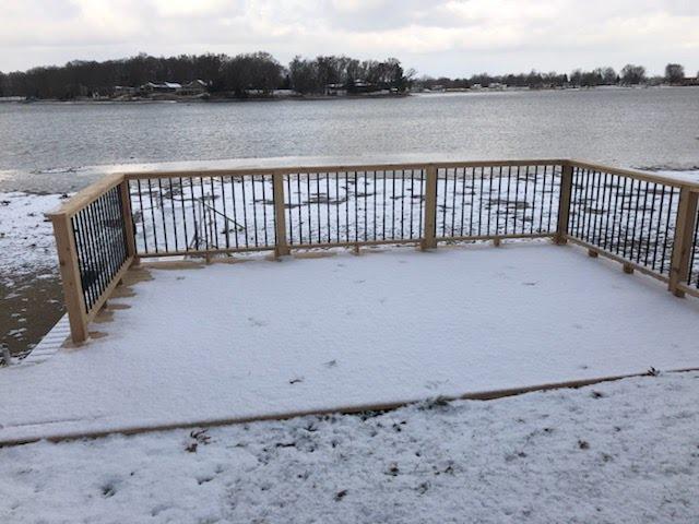 Looking out to Lake Templene