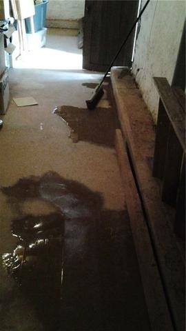 Wet Basement Floor