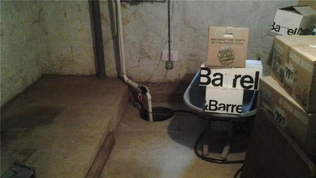 Old Basement Sump Pump