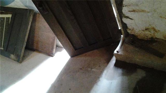 Water Stains on Basement Floor