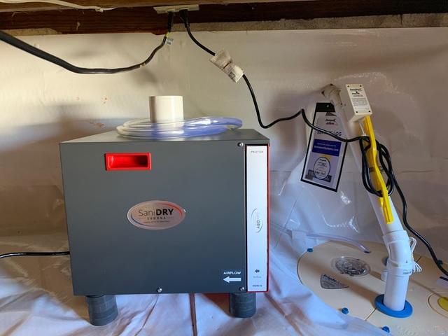 SaniDry Sedona Dehumidifier