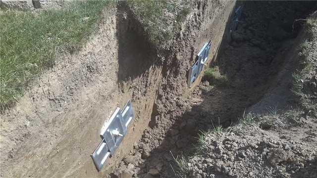 Installed Wall Anchor System