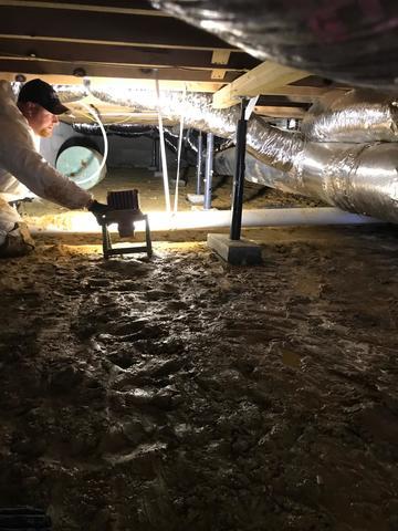 Vapor Barrier Installation