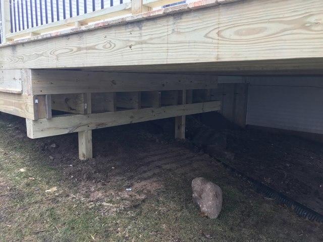 Cedar Deck Install in Plainwell MI