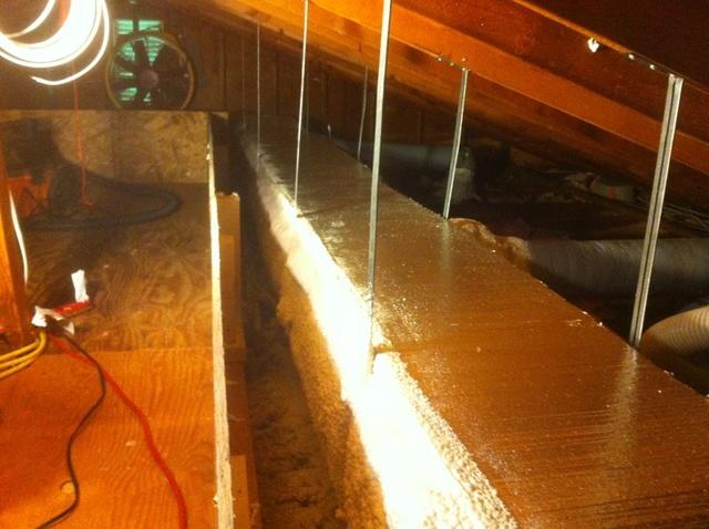 SilverGlo and Spray Foam
