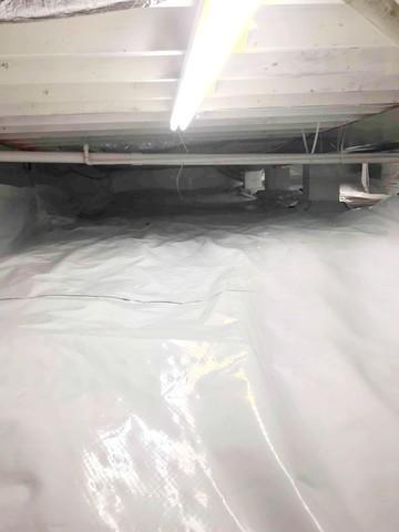 <p>CleanSpace installed for complete crawl space encapsulation&nbsp;</p>