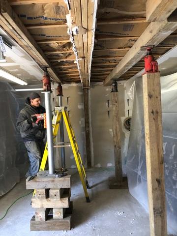 Foundation repair Basement Brothers  Woodford During