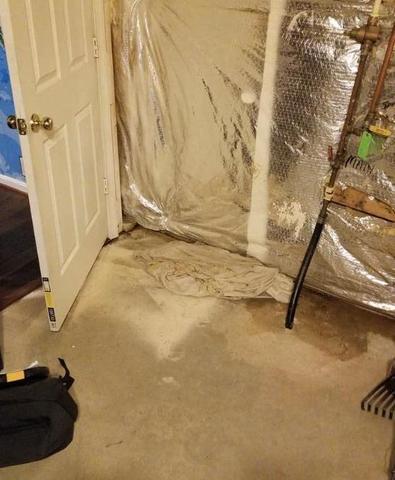 Water Intrusion in the Basement