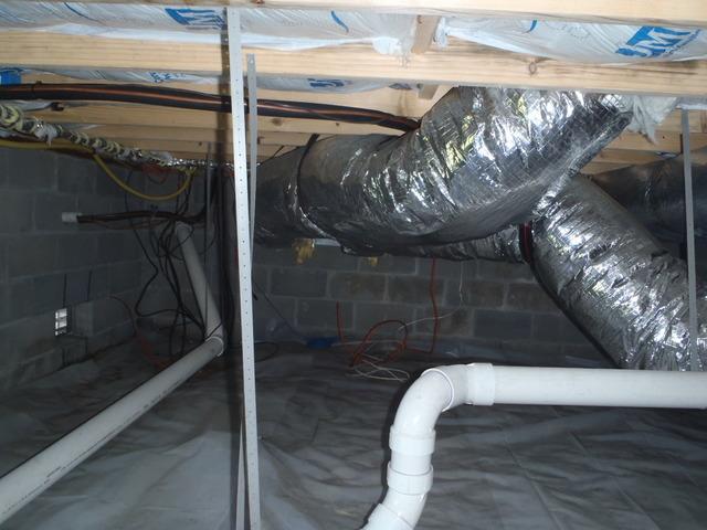 Selbyville, Delaware Crawlspace Insulation in Flood Zone