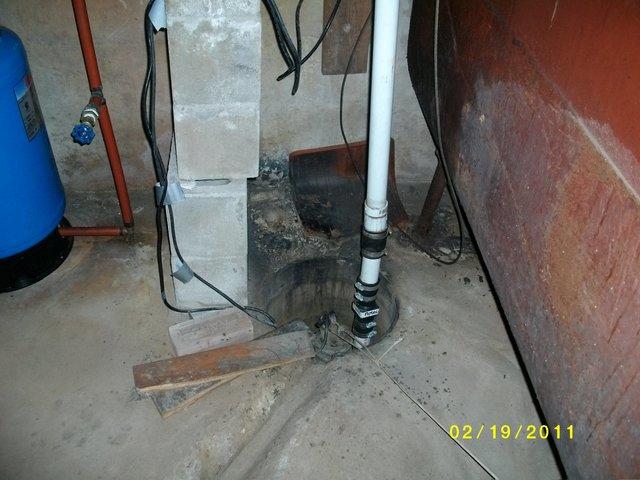 Old Sump Pump in Cobalt, CT