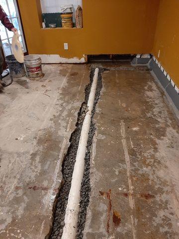 WaterGuard and Drainage Line