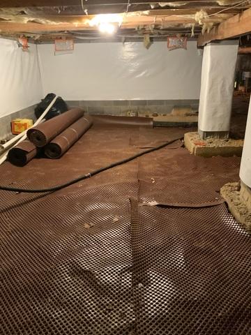 Drainage matting