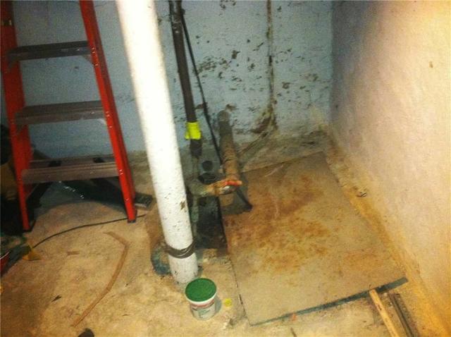 Old Basement Sump Pump