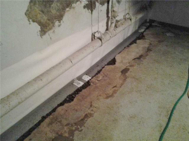 WaterGuard Basement Drainage Installation