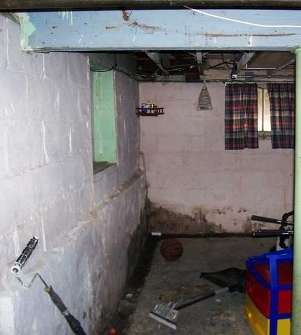 Water Seeps into Basement