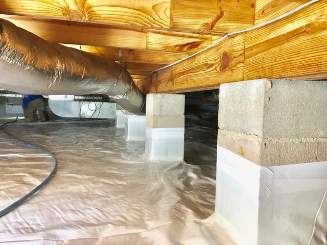 HVAC in the Crawl Space