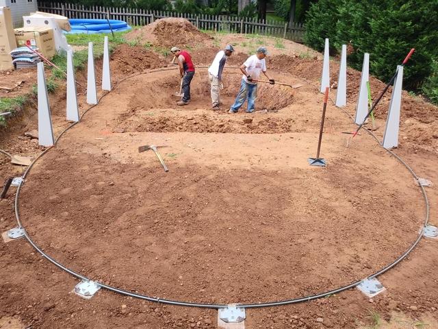 Doughboy Pool Installation in Metuchen, NJ
