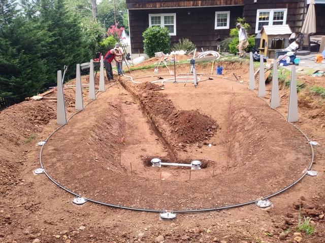 Doughboy Pool Installation in Metuchen, NJ