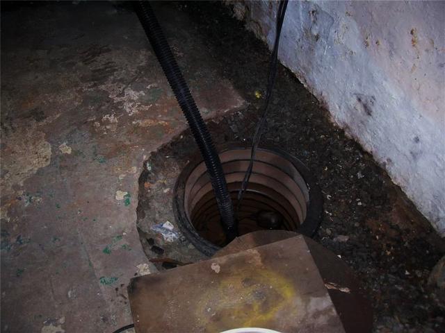 Old Basement Sump Pump