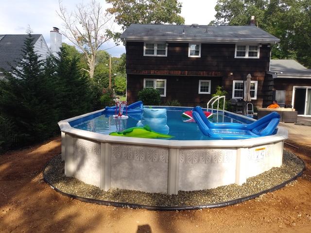 Doughboy Pool Installation in Metuchen, NJ