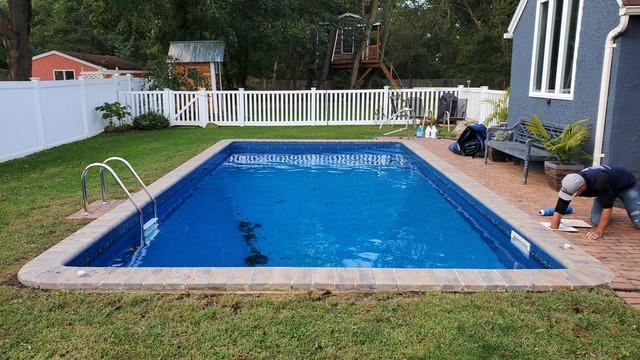 In-ground Radiant Pool Installation in Eatontown, NJ