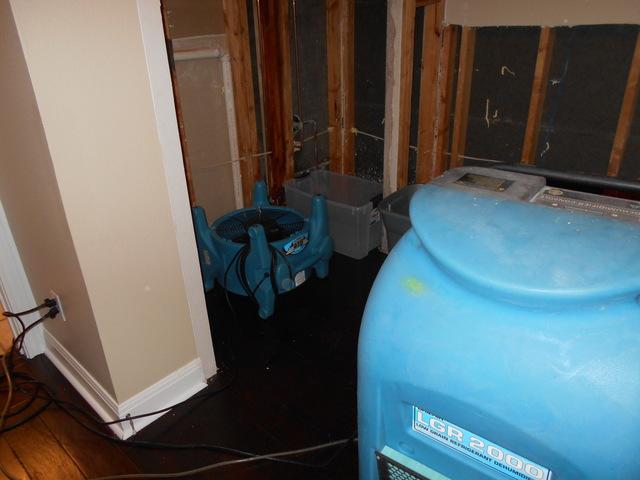 Cracked Pipe leak - Water Damage Restoration Austin, TX