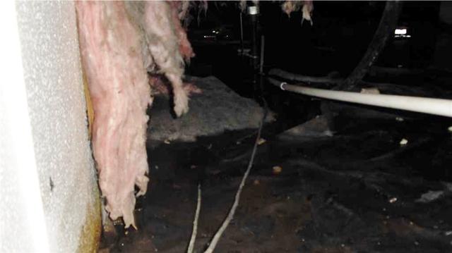 Water in Crawl Space