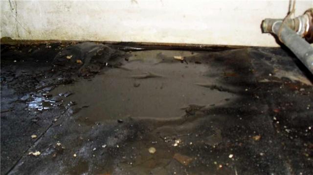 Big Puddles in Crawl Space