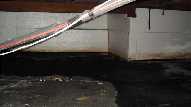 Flooded Crawl Space