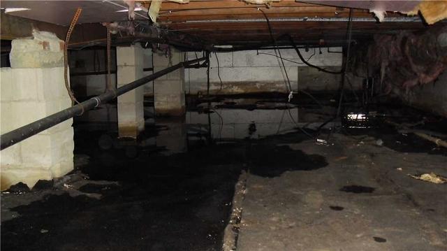 Wet Crawl Space Equals An Unhealthy Home