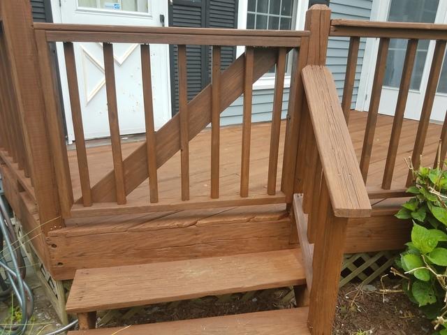 New Deck Stain